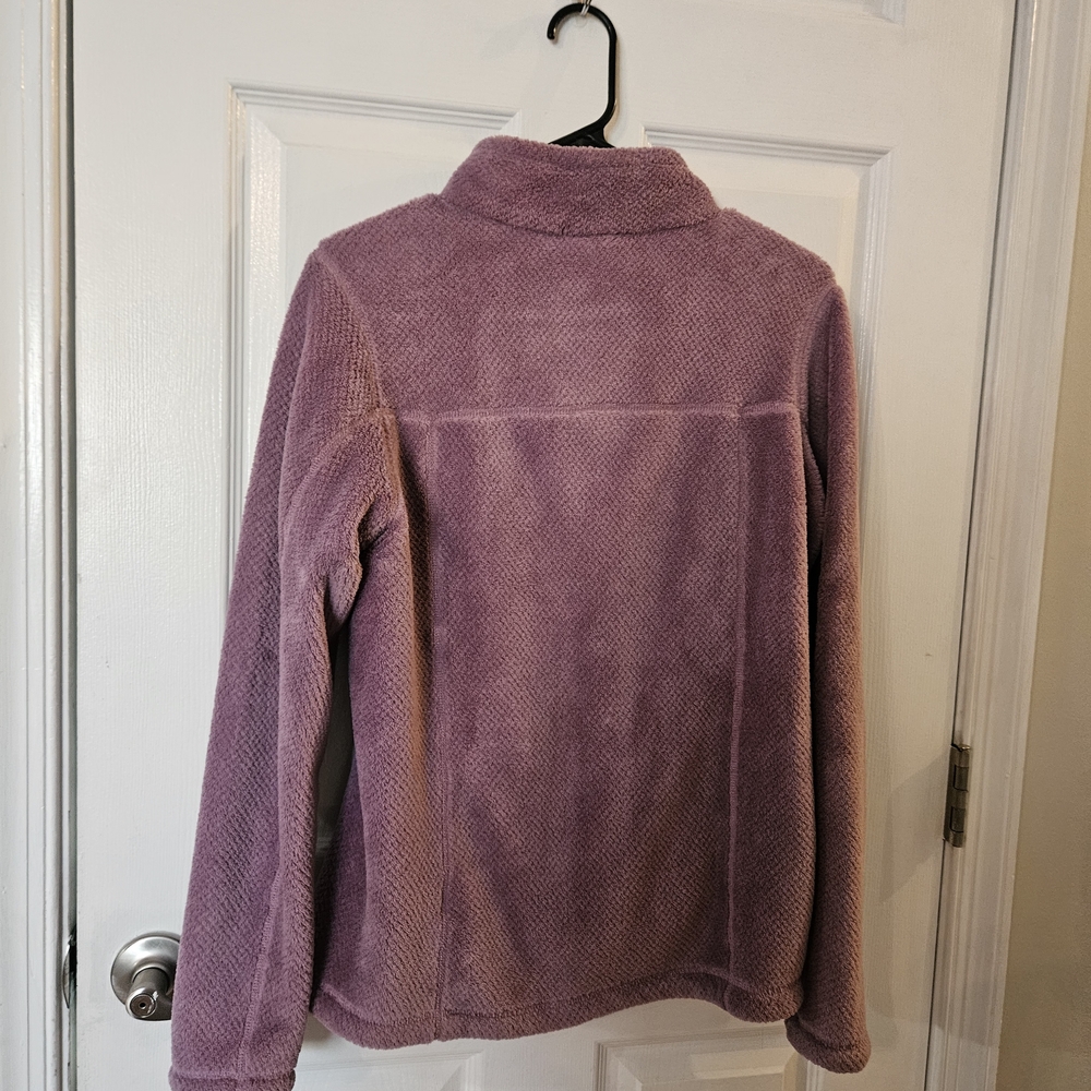 Patagonia Womens Lavender Snap T  Fleece Jacket - Picture 5 of 5